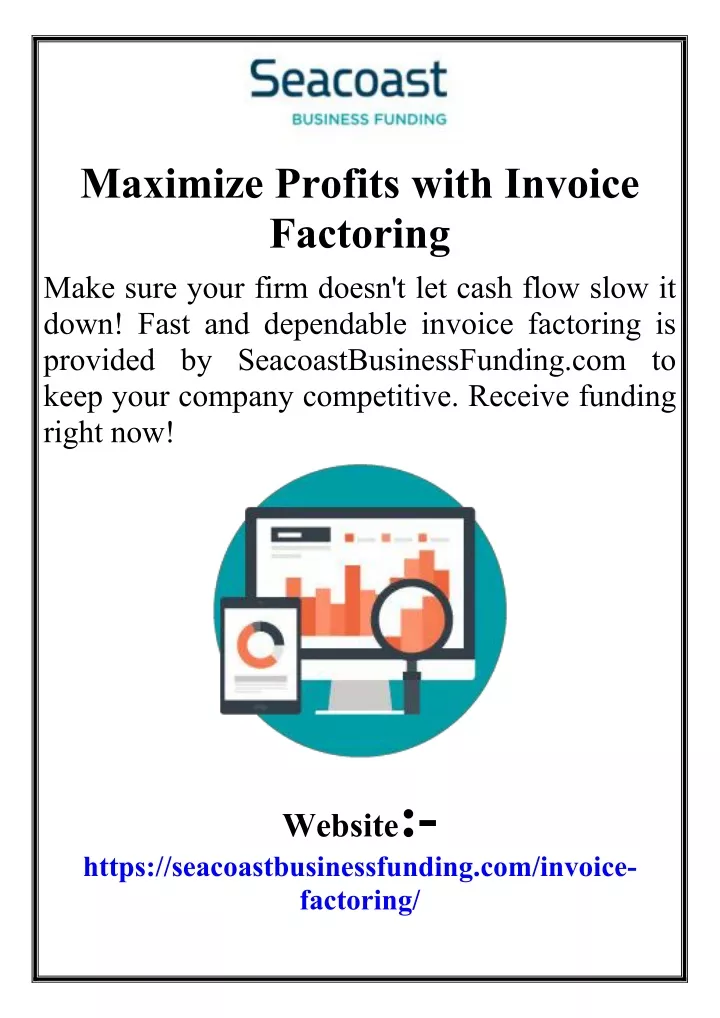 maximize profits with invoice factoring make sure