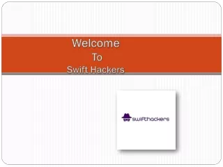 welcome to swift hackers