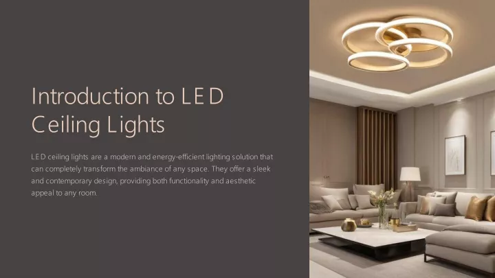 introduction to led ceiling lights