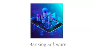 banking software ppt