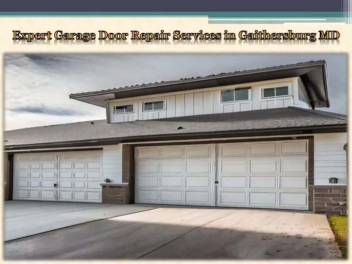 expert garage door repair services