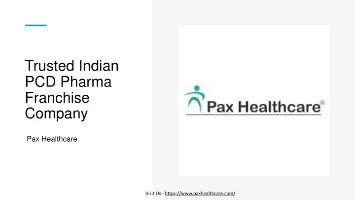 trusted indian pcd pharma franchise company