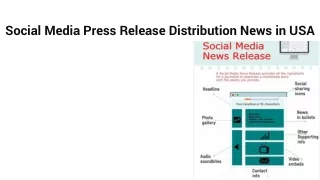 social media press release distribution news in usa