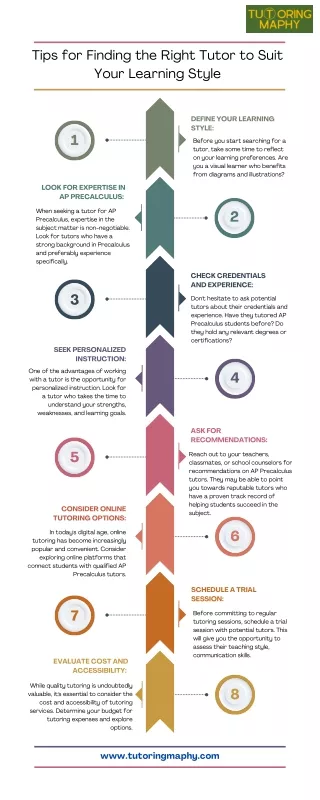 Tips for Finding the Right Tutor to Suit Your Learning Style_Infographics
