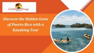 Discover the Hidden Gems of Puerto Rico with a Kayaking Tour