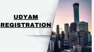 udyam registration