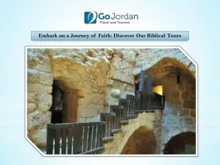 Embark on a Journey of Faith Discover Our Biblical Tours