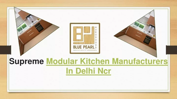 supreme modular kitchen manufacturers in delhi ncr