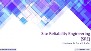 site reliability engineering sre