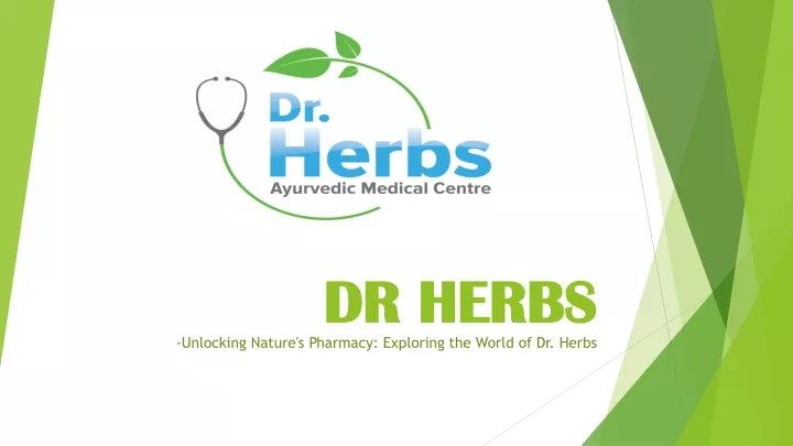 dr herbs