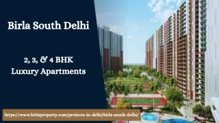 Birla South Delhi: Premium Residential Flats