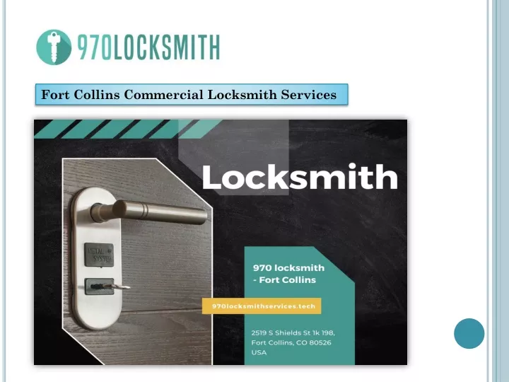 fort collins commercial locksmith services