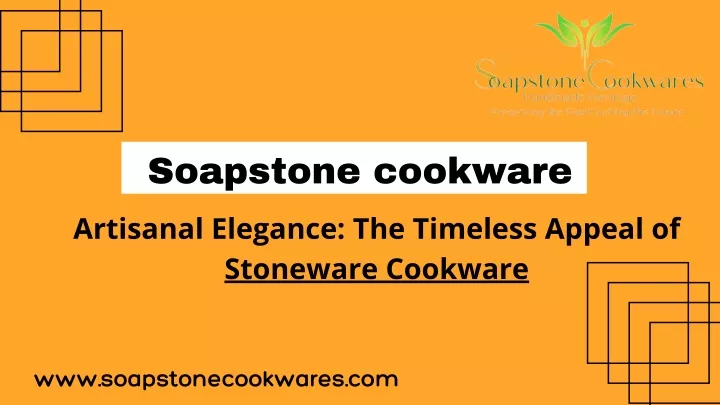 soapstone cookware