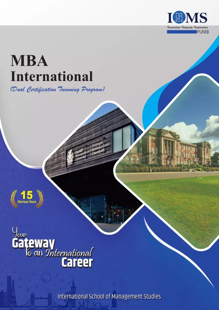 mba international dual certification twinning