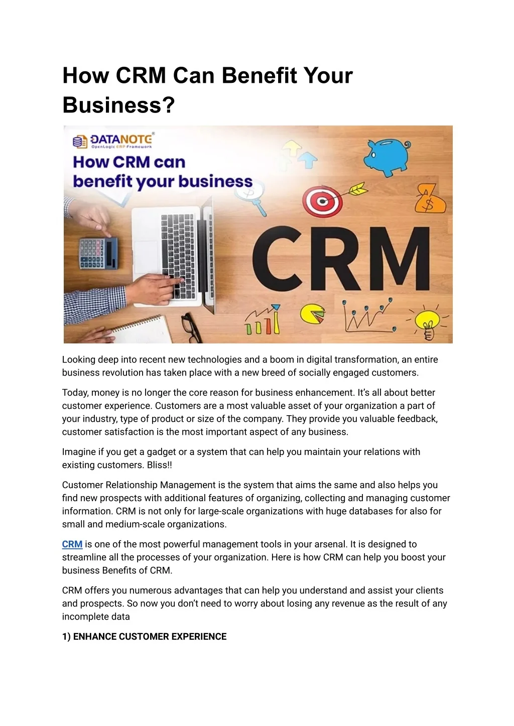 PPT - How CRM Can Benefit Your Business PowerPoint Presentation, free ...