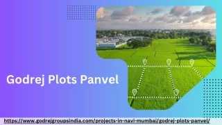 Godrej Plots Panvel | But Perfect Plots In Navi Mumbai