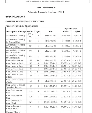 2000 Pontiac Bonneville Service Repair Manual