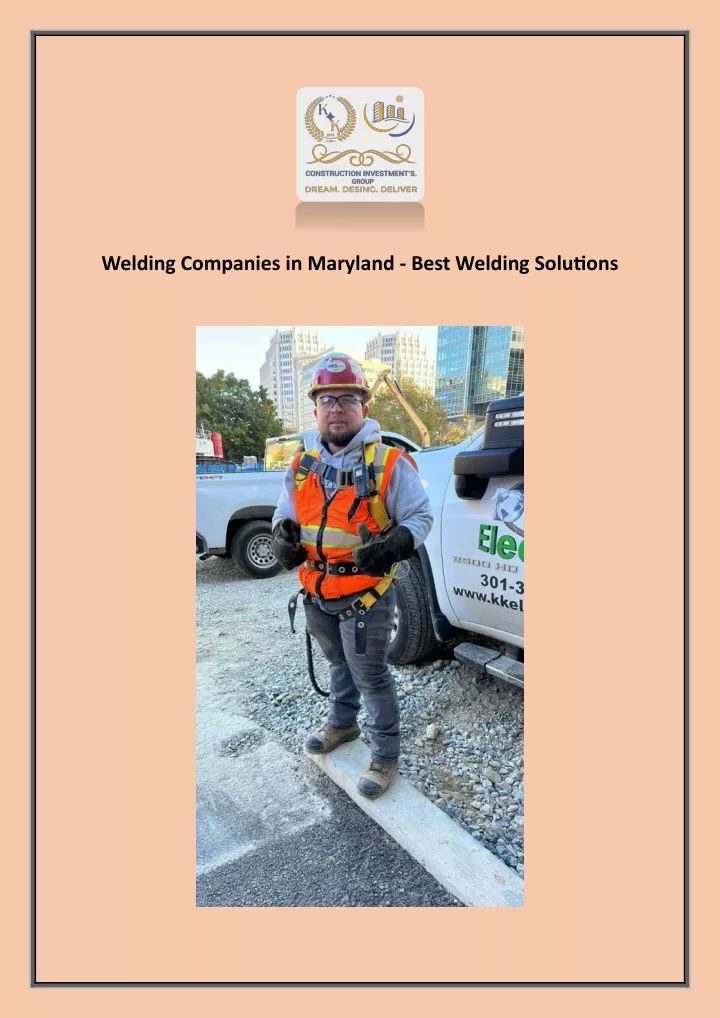 welding companies in maryland best welding