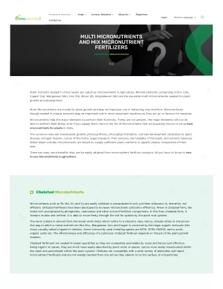 products services