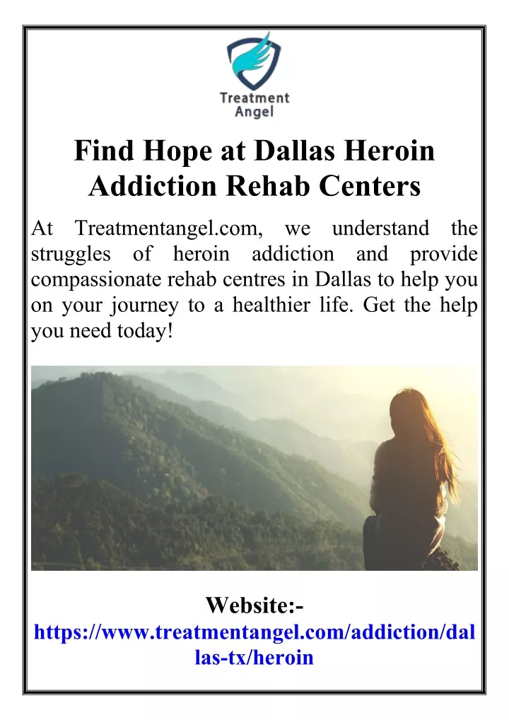 find hope at dallas heroin addiction rehab centers