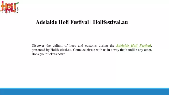 adelaide holi festival holifestival au