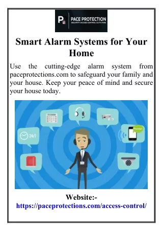 Smart Alarm Systems for Your Home