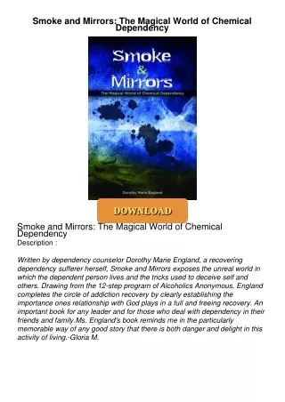 get⚡[PDF]❤ Smoke and Mirrors: The Magical World of Chemical Dependency