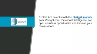 explore ai s potential with the chatgpt scanner