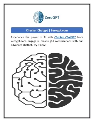 checker chatgpt zerogpt com