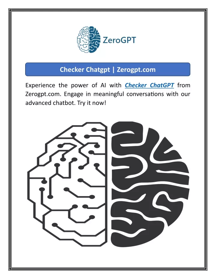 checker chatgpt zerogpt com