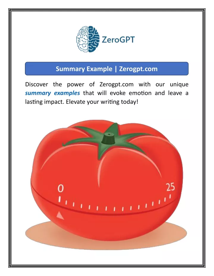 summary example zerogpt com