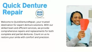 Immediate Partial Dentures | Quick Denture Repair