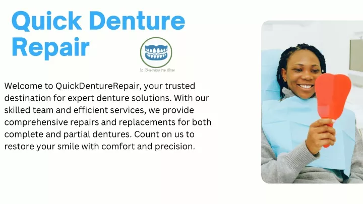 quick denture repair