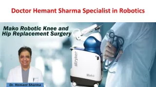 Robotic Knee Replacement
