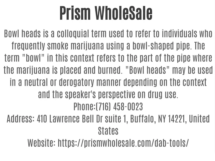 prism wholesale