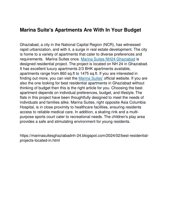 marina suite s apartments are with in your budget
