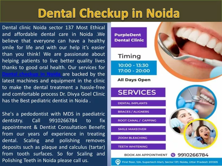 dental clinic noida sector 137 most ethical