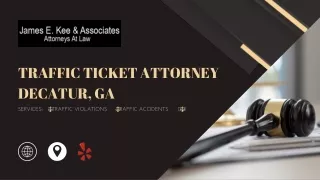Traffic Ticket Attorney Decatur, GA