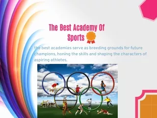 the best academy of sports