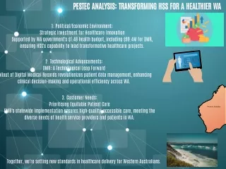pestec analysis transforming hss for a healthier