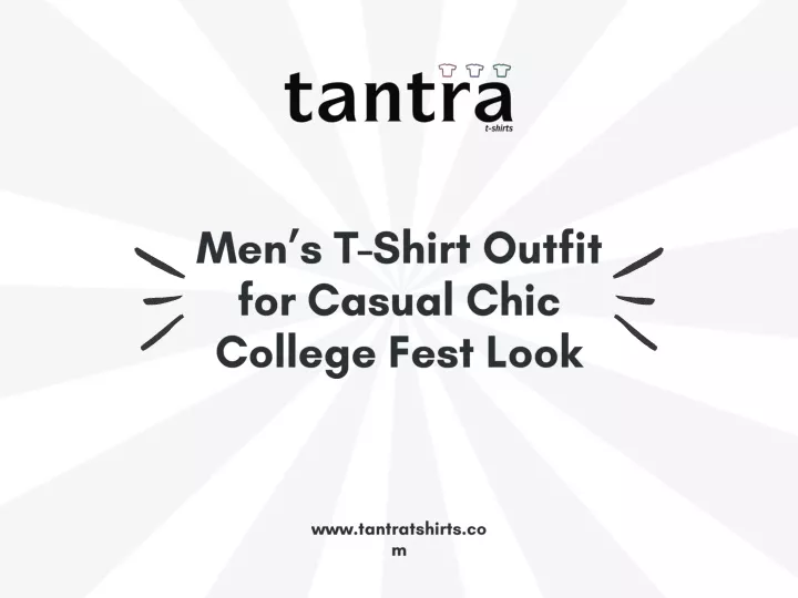 men s t shirt outfit for casual chic college fest
