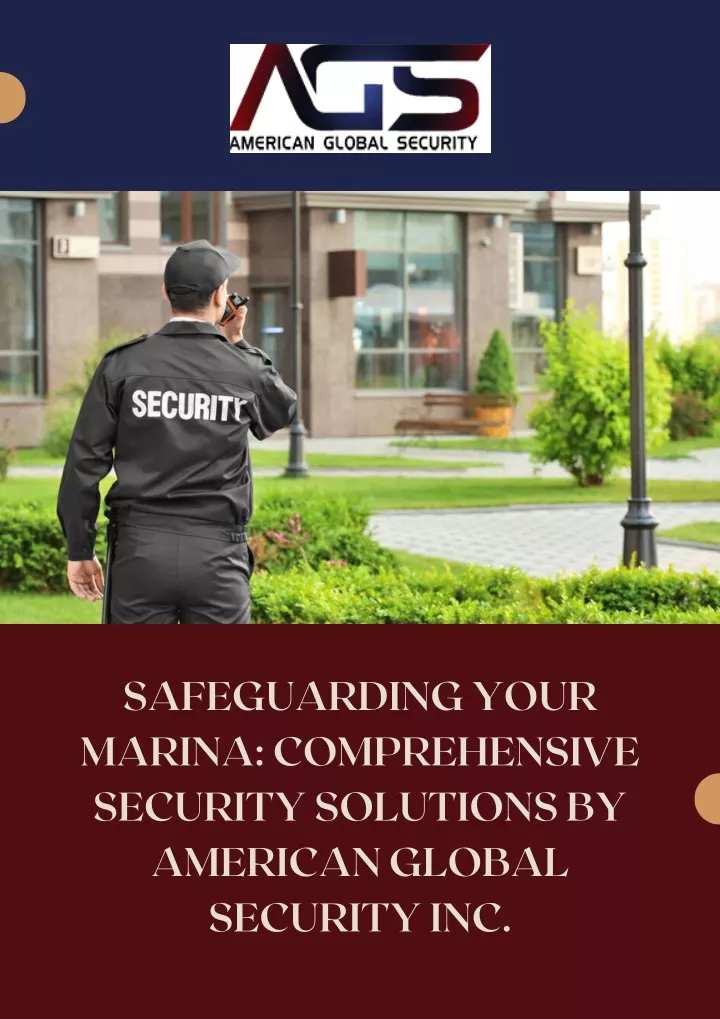 safeguarding your marina comprehensive security