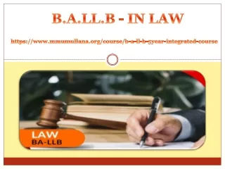 b a ll b in law