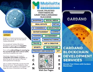 Cardano Blockchain Development  Services