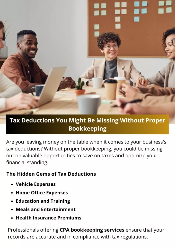 tax deductions you might be missing without