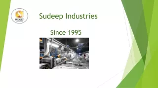 Sudeep Industries