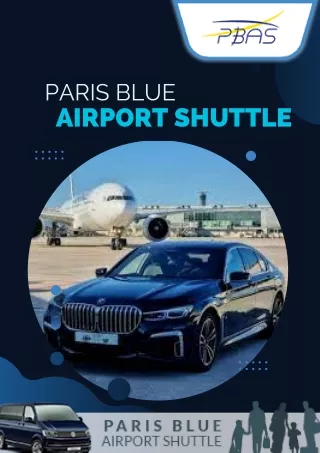 Paris blueairport shuttle