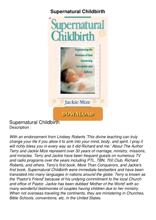 Supernatural-Childbirth