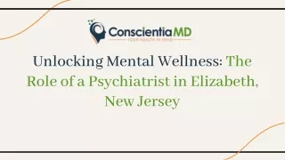 The role of a psychiatrist in Elizabeth nj.pdf