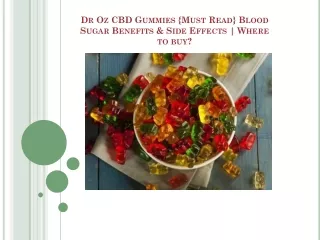 Dr Oz CBD Gummies (1)